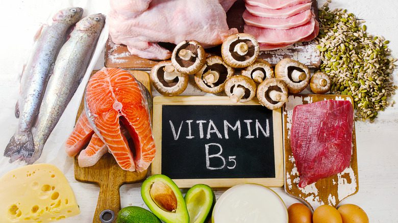 продукты, богатые витамином В5